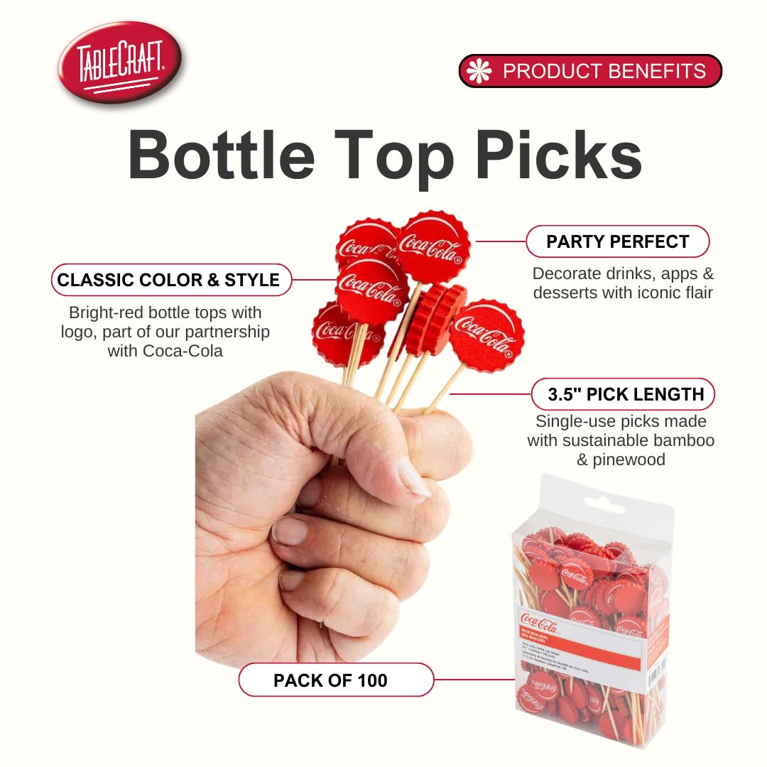 Amazon.com | TableCraft 12290 Coca-Cola Red Bottle Cap Decorative